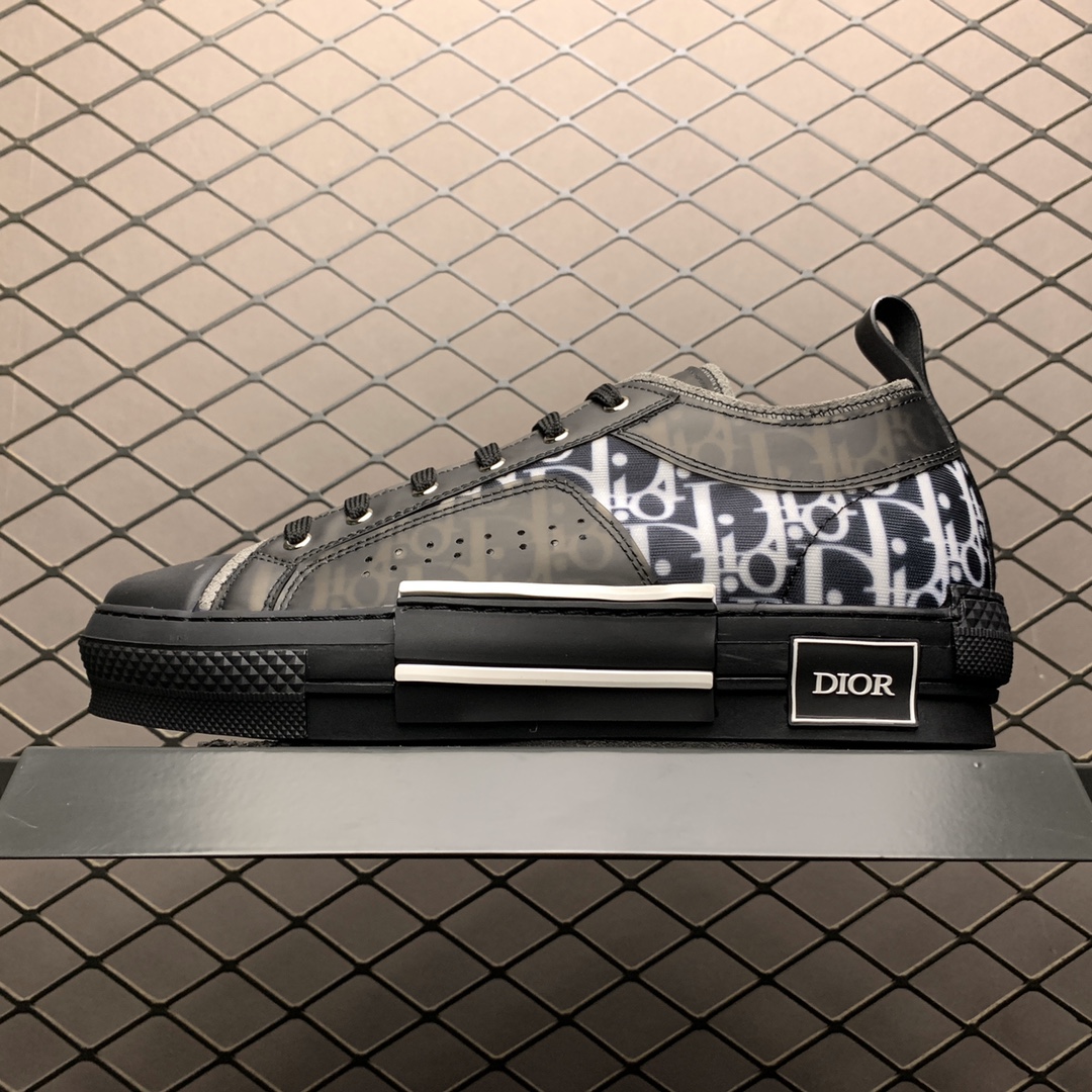 360 最强版本 终端供货 给足优势 Dior B23 Oblique Low Top Sneakers 迪奥“CD重影”全套原装配件