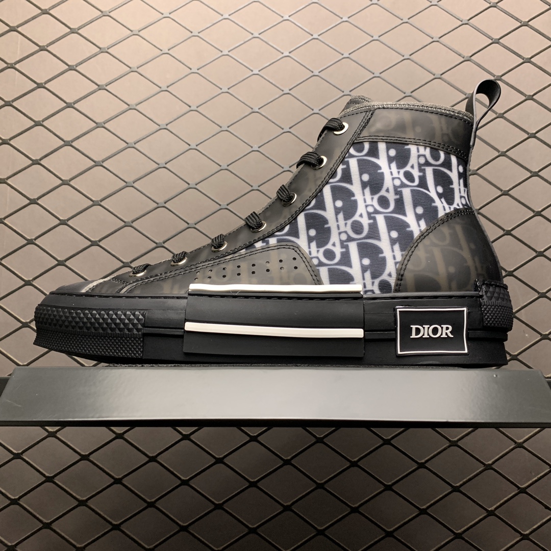 380 最强版本 终端供货 给足优势 Dior B23 Oblique Low Top Sneakers 迪奥“CD重影”全套原装配件 历史最高FK 羊皮贴底拉帮