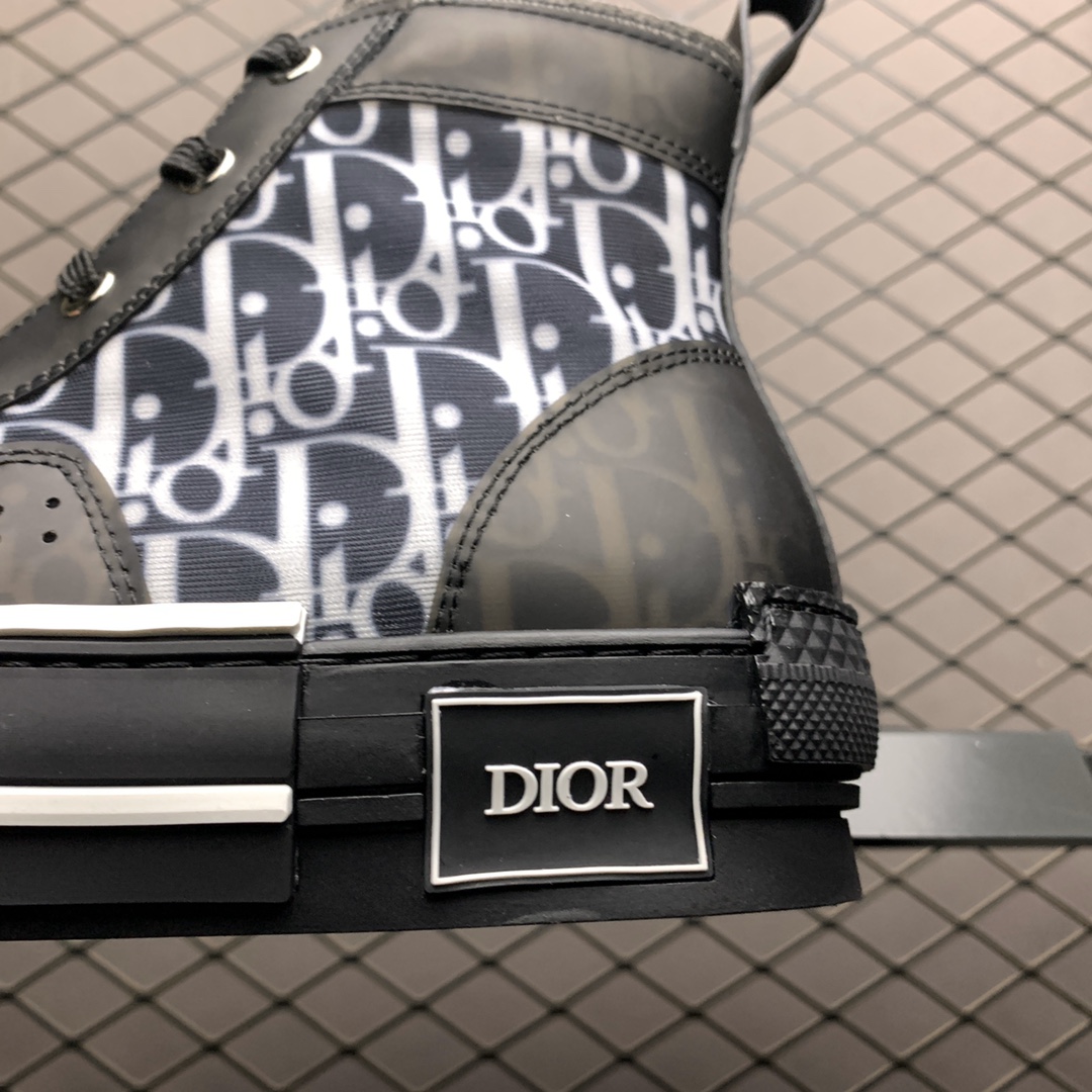 380 最强版本 终端供货 给足优势 Dior B23 Oblique Low Top Sneakers 迪奥“CD重影”全套原装配件 历史最高FK 羊皮贴底拉帮