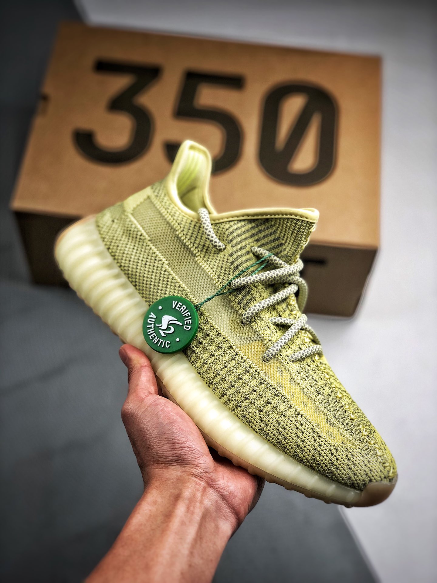 Apoyo contra reembolso, suministro especial del canal S2, versión exclusiva original pura verificable Yeezy 350V2 "Antl…
