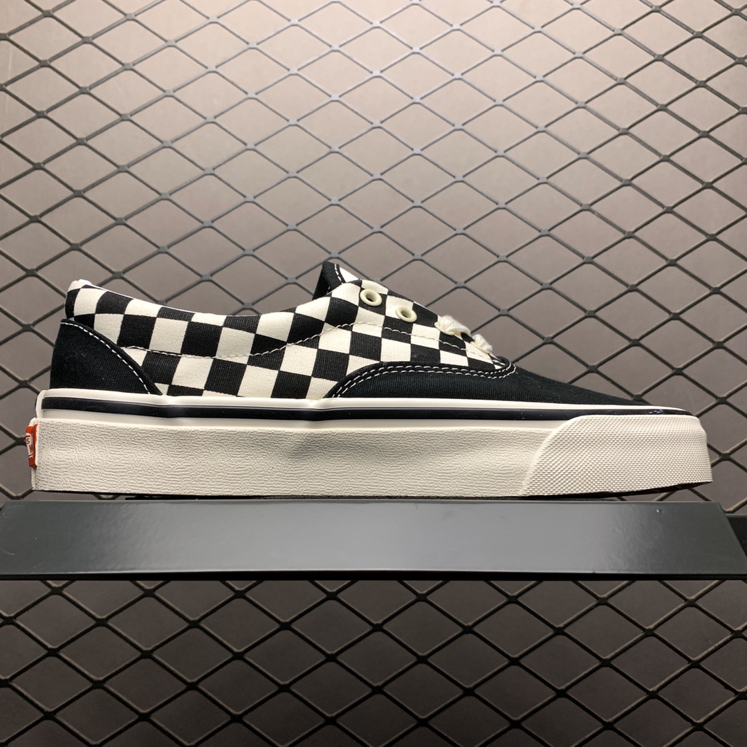 150 Vans 万斯 Era 棋盘格 低帮硫化休闲板鞋