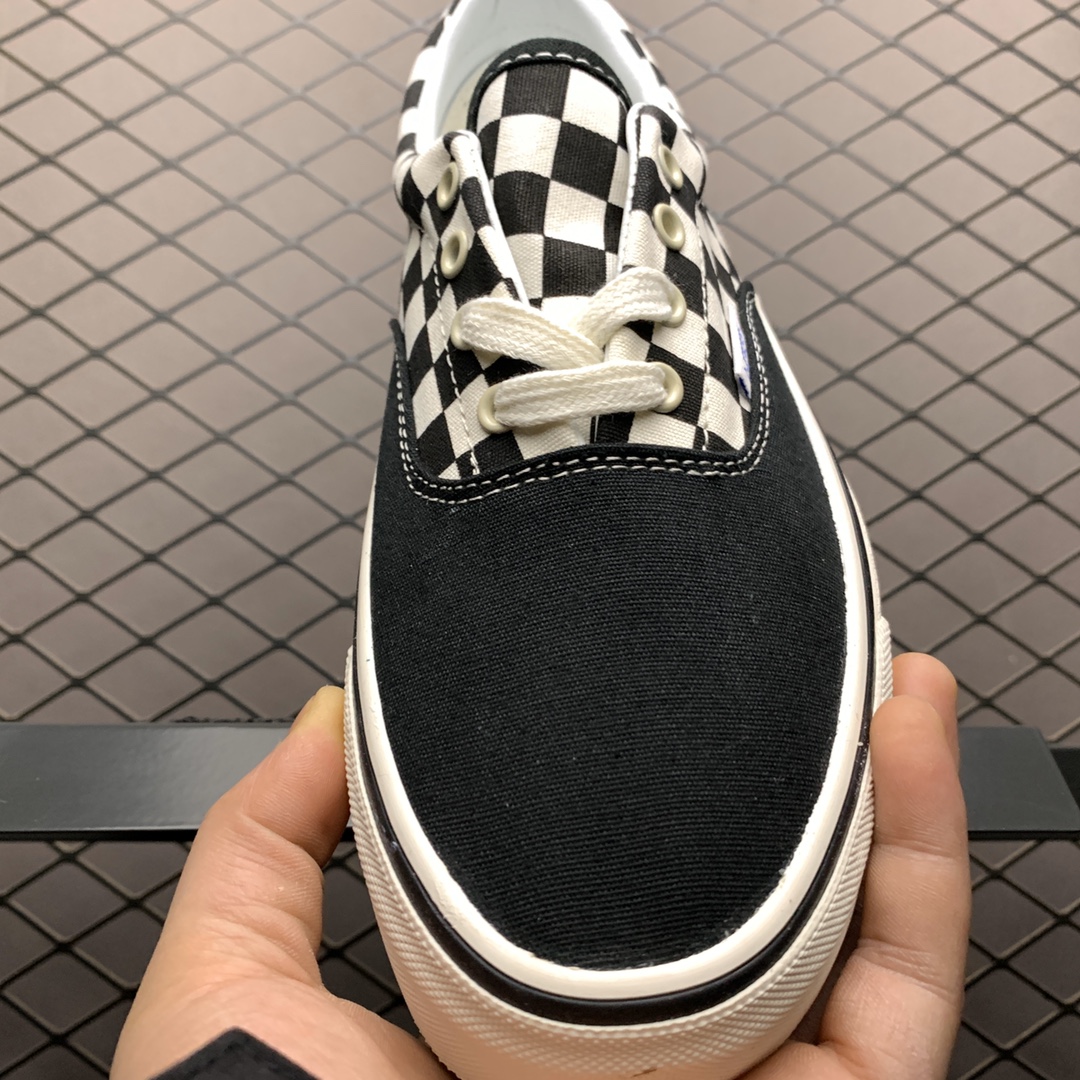 150 Vans 万斯 Era 棋盘格 低帮硫化休闲板鞋