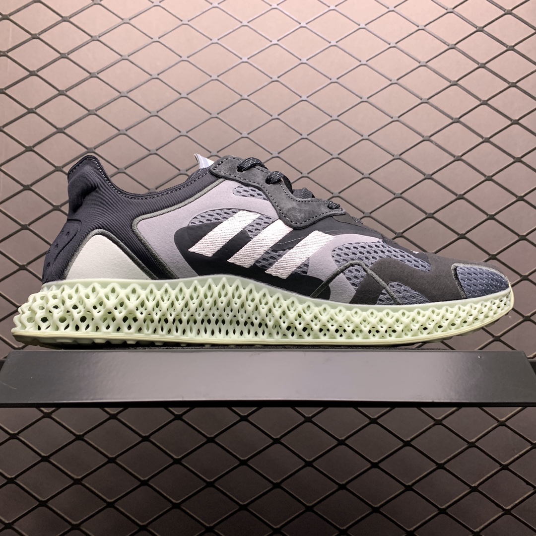 300 Adidas 阿迪达斯 Sense 4D打印 科技高端跑步鞋 EG6510