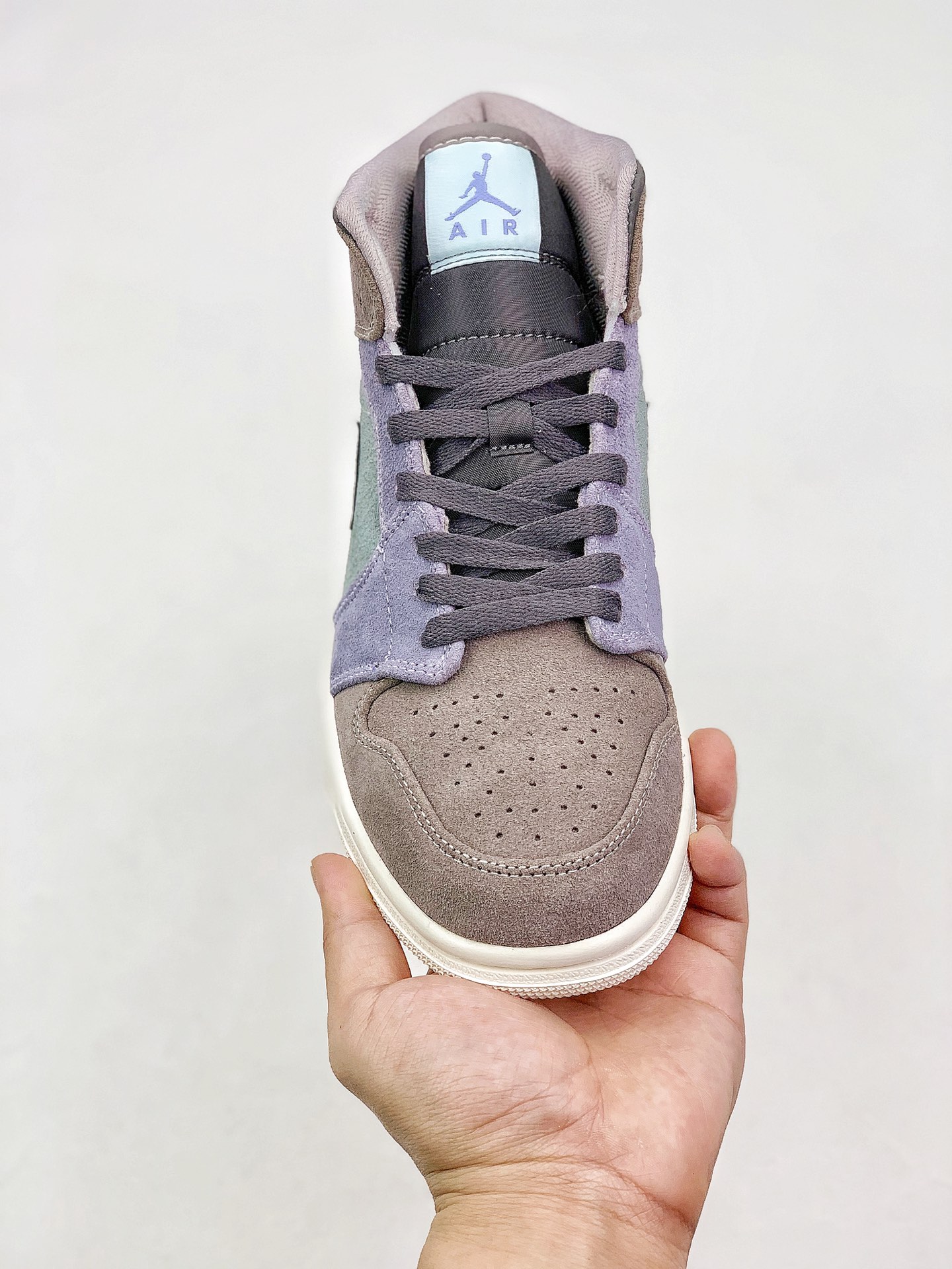 280 Air Jordan 1 Mid AJ1 魔芋紫  852542-203