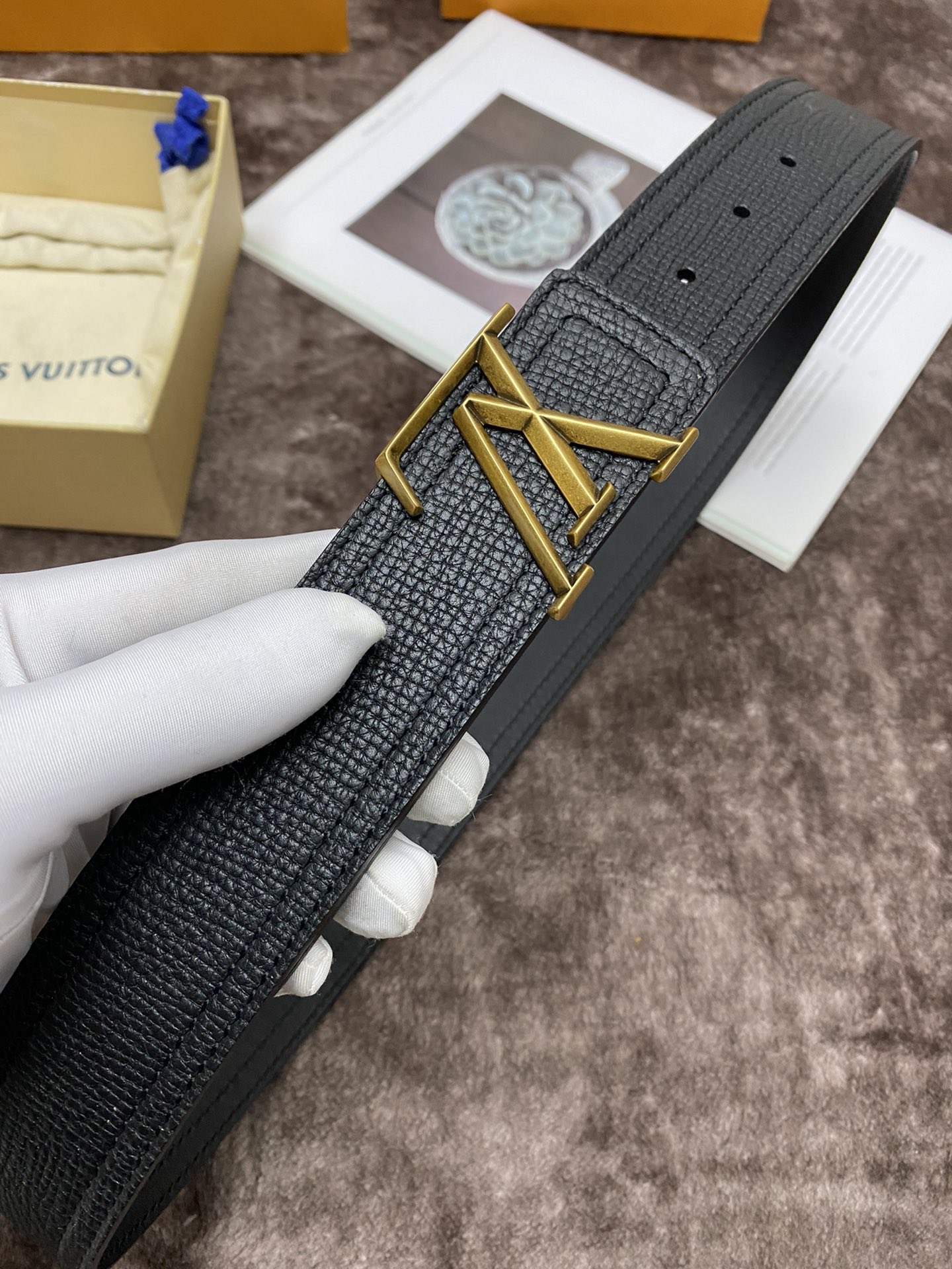 路易威登 Louis Vuitton 奢华工坊高定皮带腰带配饰 #F5CCF3B7 4