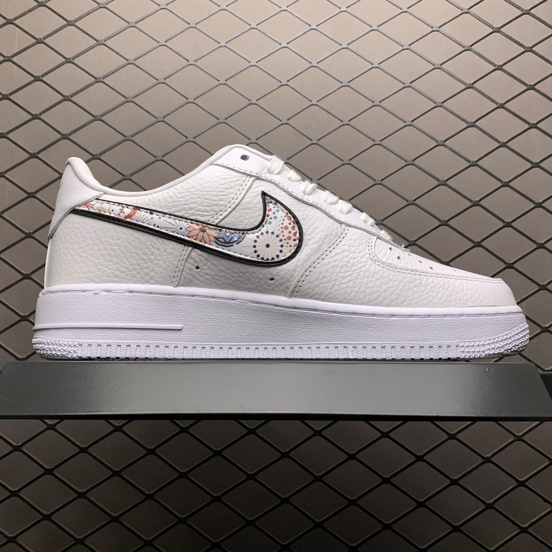 190 Nike Air Force 1 '07 中国年 烟花 空军一号低帮运动休闲板鞋 AO9381-100