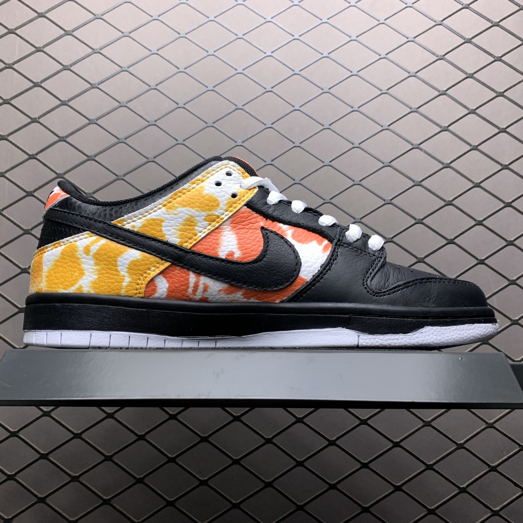 260 全新版本 Nike SB Dunk Low Roswell Raygun 黑扎染 外星人 限定运动休闲板鞋 BQ6832-001