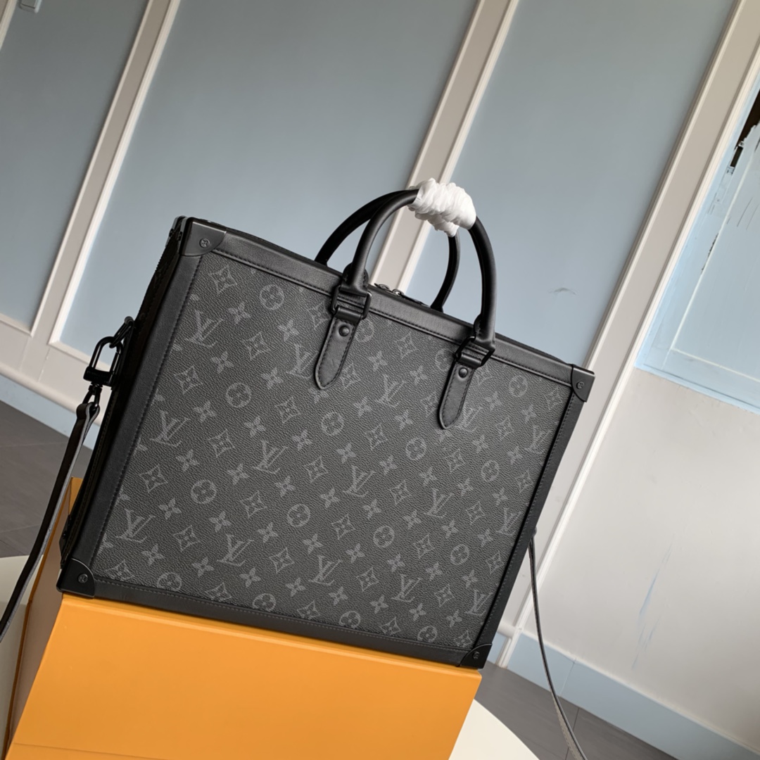 Louis Vuitton Monogram Eclipse Soft Trunk Briefcase M44952