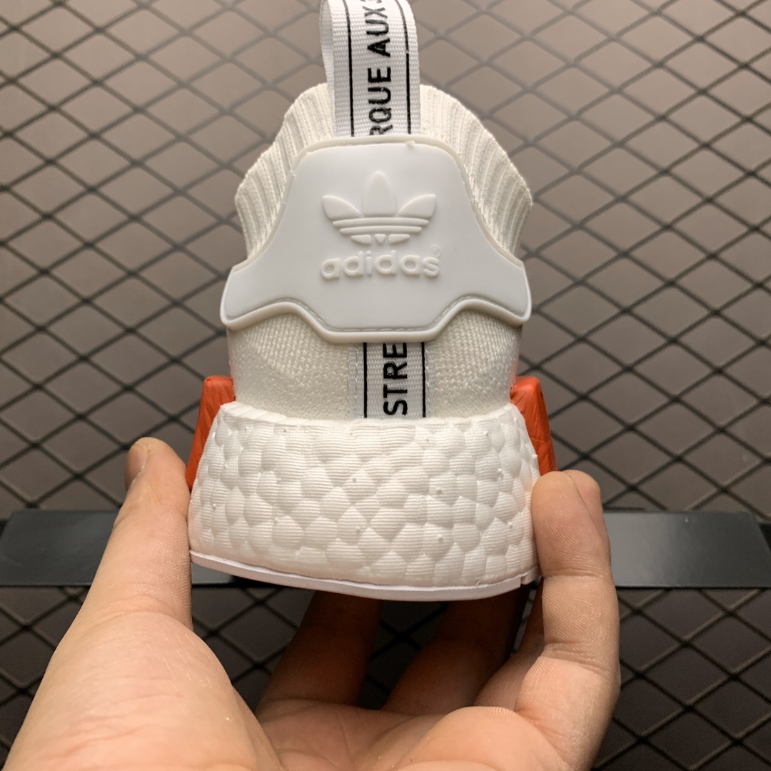 220 Adidas 阿迪达斯 NMD_R1 V2 Boost 爆米花超弹中底 S79482 针织网面休闲跑步鞋