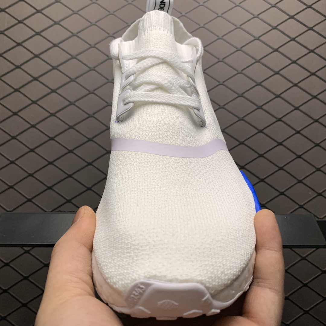 220 Adidas 阿迪达斯 NMD_R1 V2 Boost 爆米花超弹中底 S79482 针织网面休闲跑步鞋