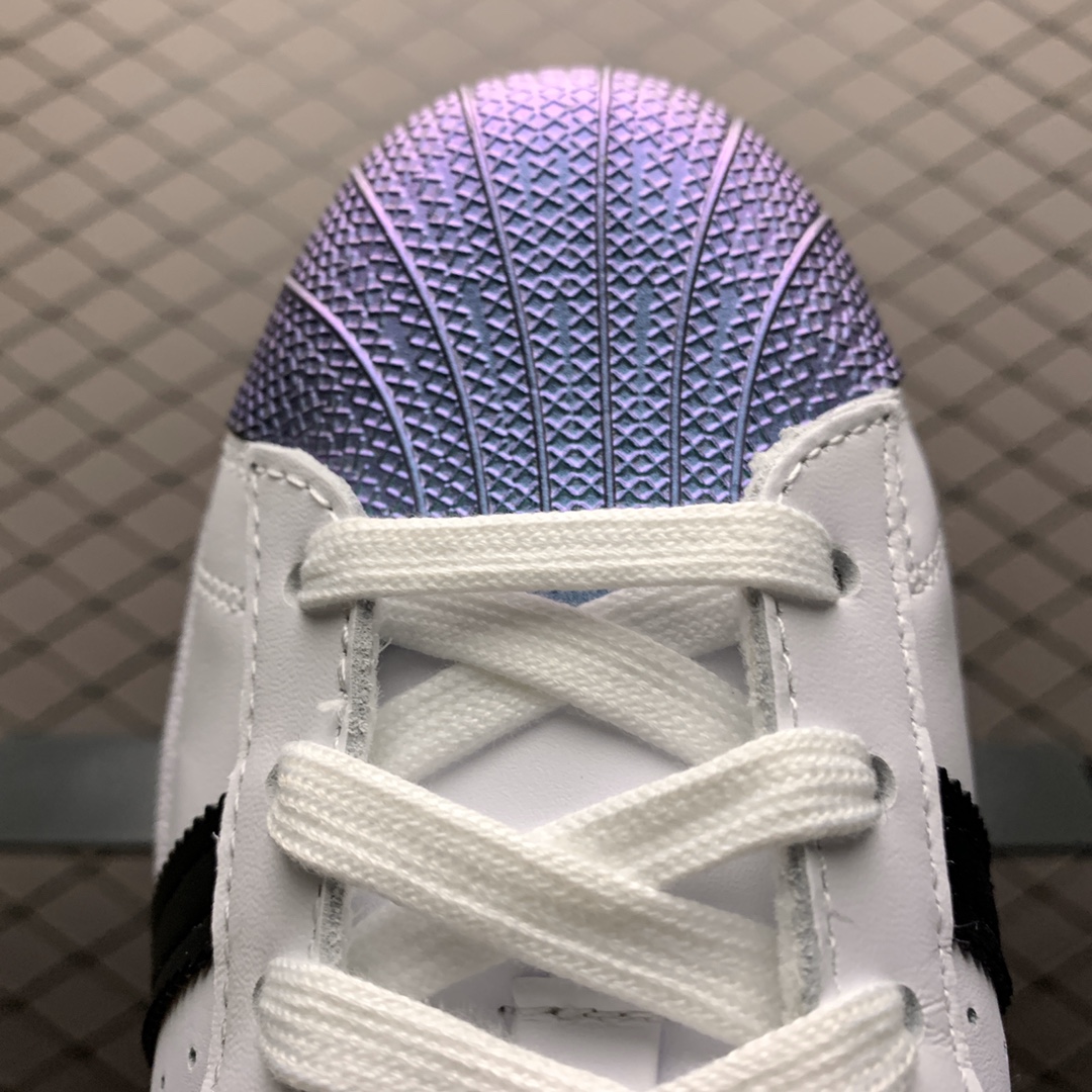 190 Adidas 阿迪达斯 Superstar 贝壳头休闲运动休闲板鞋 FW6387