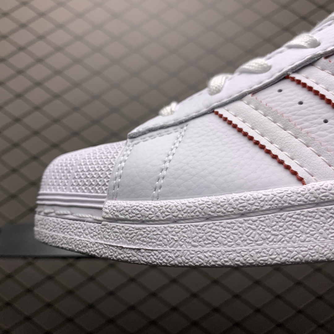 190 Adidas 阿迪达斯 Superstar 贝壳头休闲运动休闲板鞋 FW6775