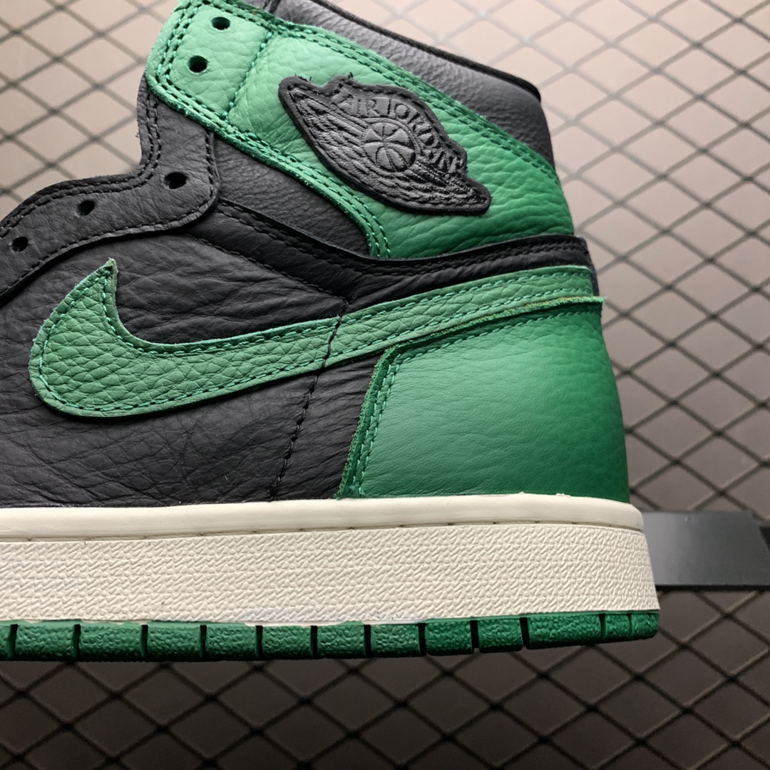 280 性价比版本 Air Jordan 1 High AJ1乔1 反转黑红 头层皮打造 555088-030 文化篮球鞋