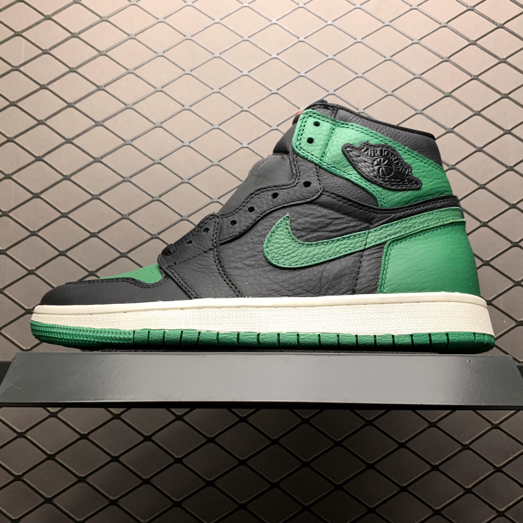 280 性价比版本 Air Jordan 1 High AJ1乔1 反转黑红 头层皮打造 555088-030 文化篮球鞋