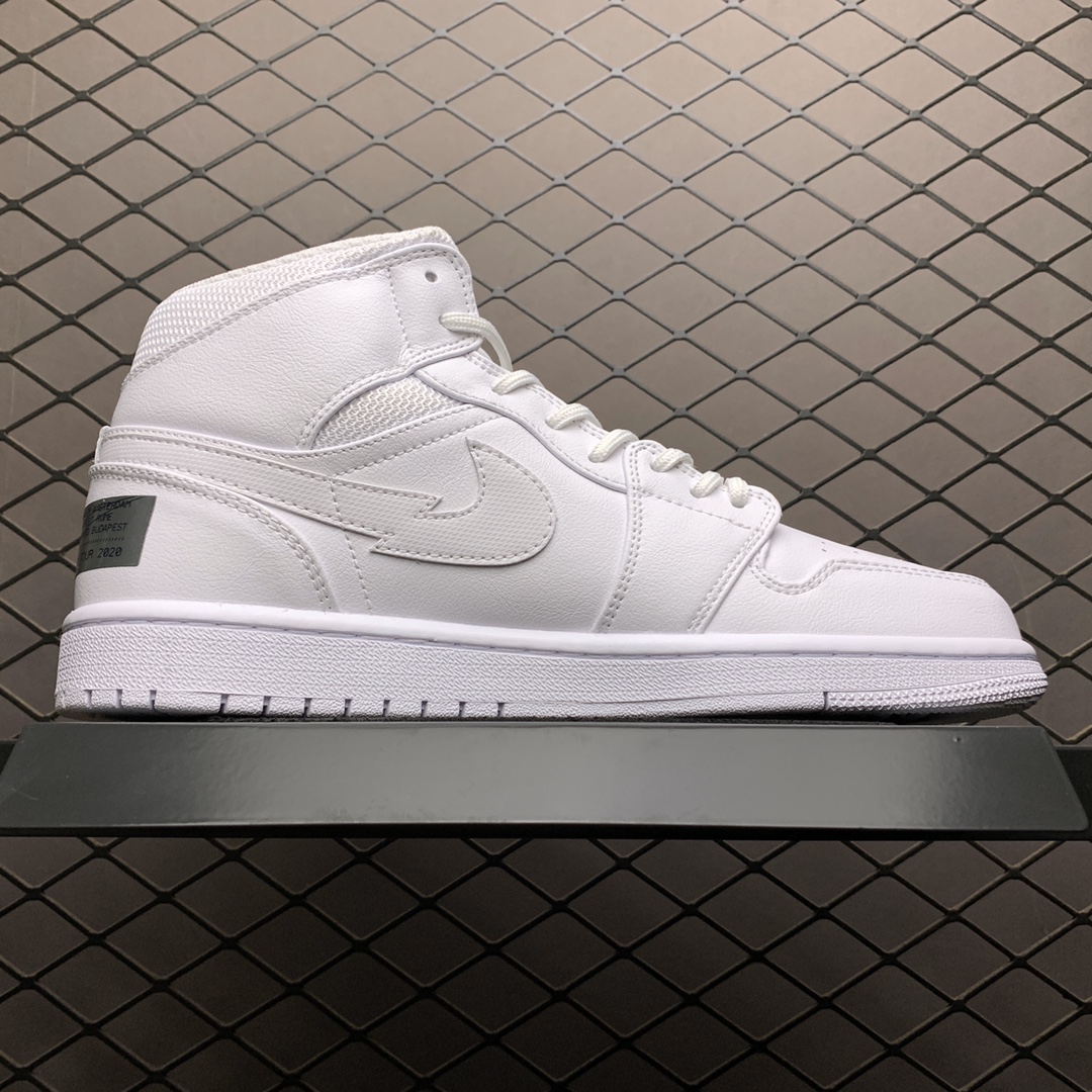 260 Air Jordan 1 Mid AJ1乔1中帮文化篮球鞋 CW7289-100