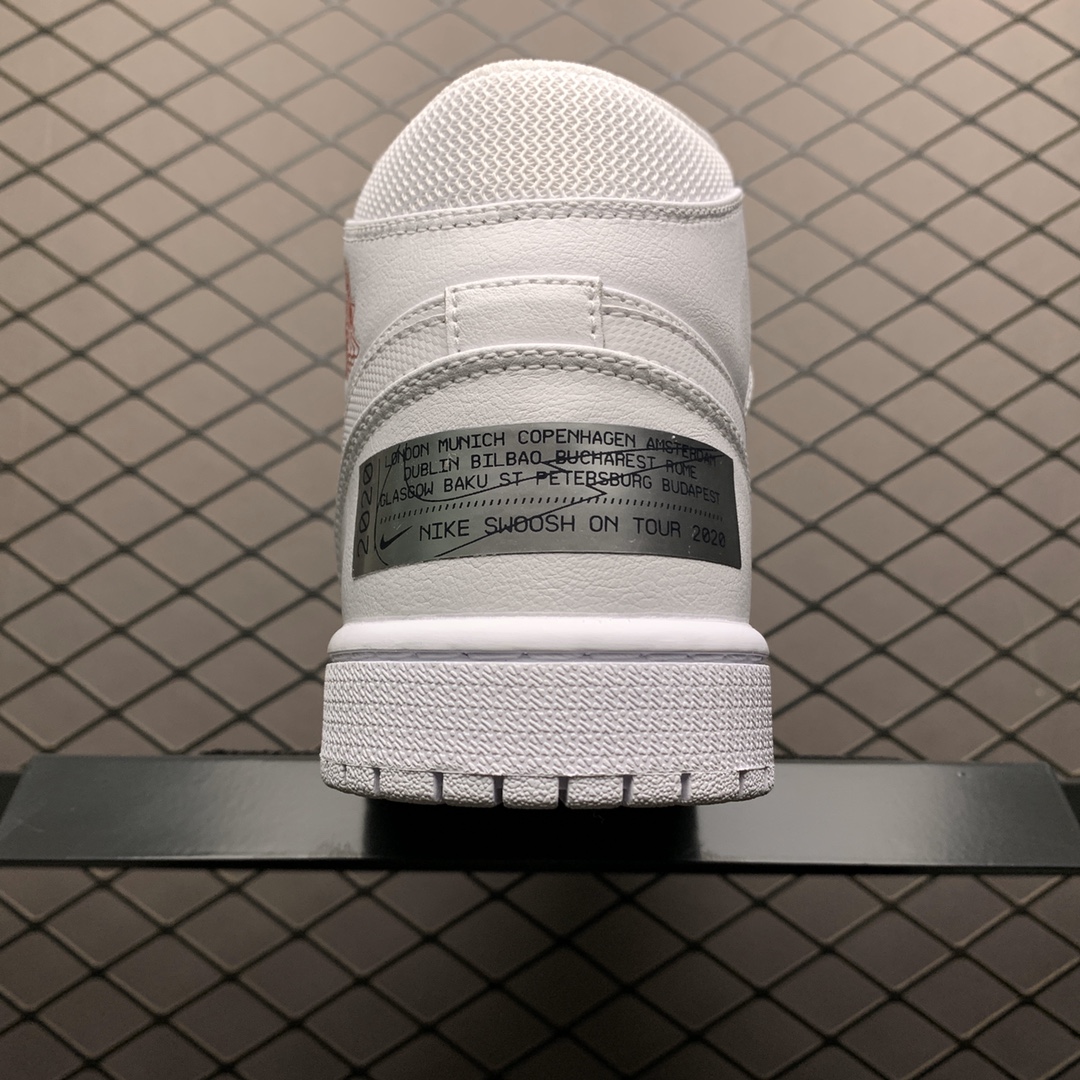 260 Air Jordan 1 Mid AJ1乔1中帮文化篮球鞋 CW7289-100