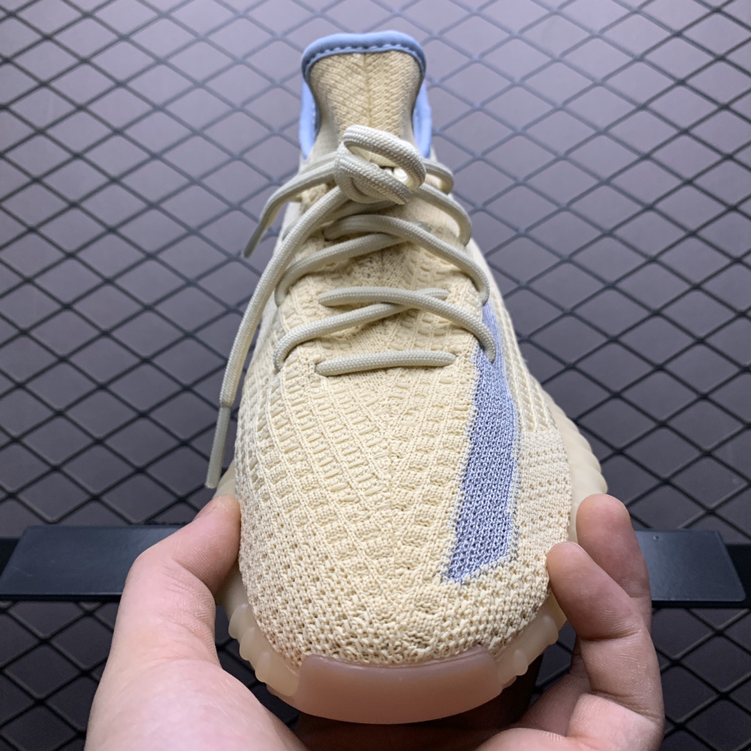 220 性价比版本 Adidas 阿迪达斯 Yeezy 350 Boost V2 ”Linen” 3M反光 侃爷椰子新配色  FY5158