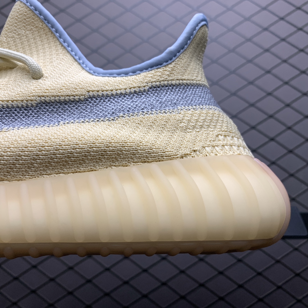220 性价比版本 Adidas 阿迪达斯 Yeezy 350 Boost V2 ”Linen” 3M反光 侃爷椰子新配色  FY5158