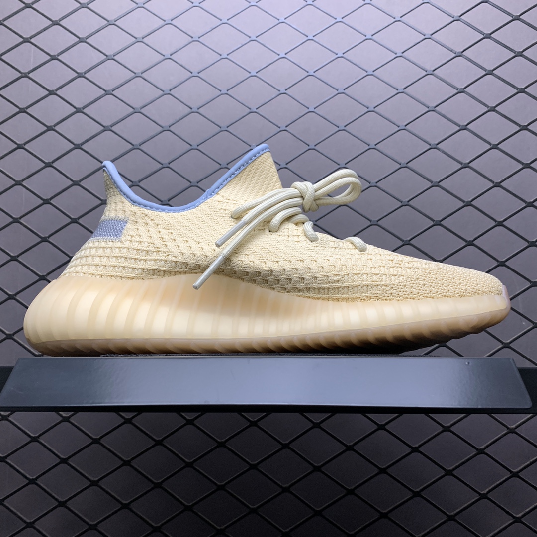 220 性价比版本 Adidas 阿迪达斯 Yeezy 350 Boost V2 ”Linen” 3M反光 侃爷椰子新配色  FY5158