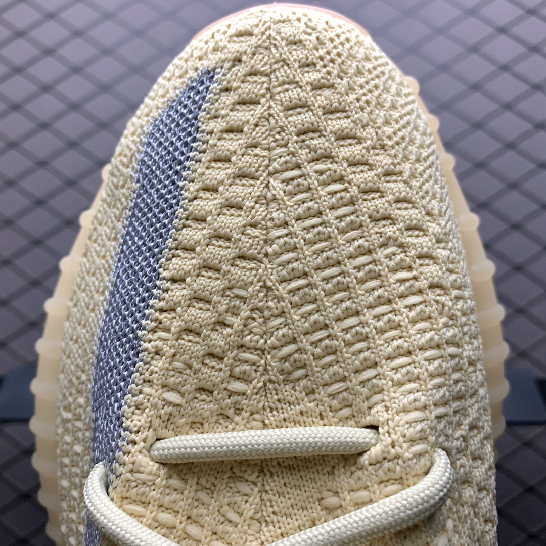 220 性价比版本 Adidas 阿迪达斯 Yeezy 350 Boost V2 ”Linen” 3M反光 侃爷椰子新配色  FY5158