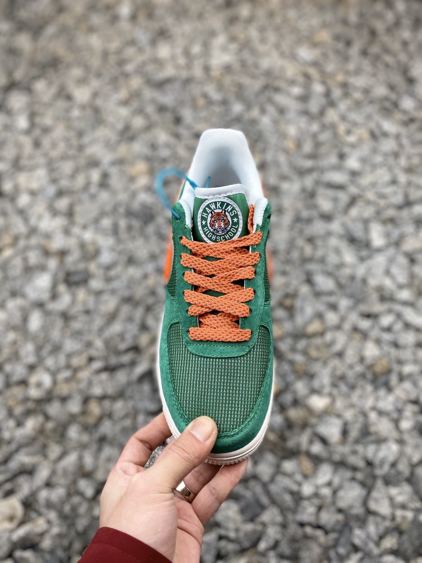 190 Stranger Things x Nike Air 1'07 Low ”Hawkins High”  怪奇物语联名空军一号低帮休闲板鞋  CU9225-300