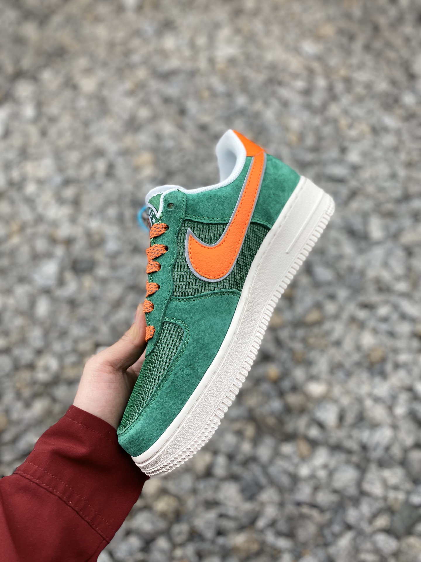 190 Stranger Things x Nike Air 1'07 Low ”Hawkins High”  怪奇物语联名空军一号低帮休闲板鞋  CU9225-300