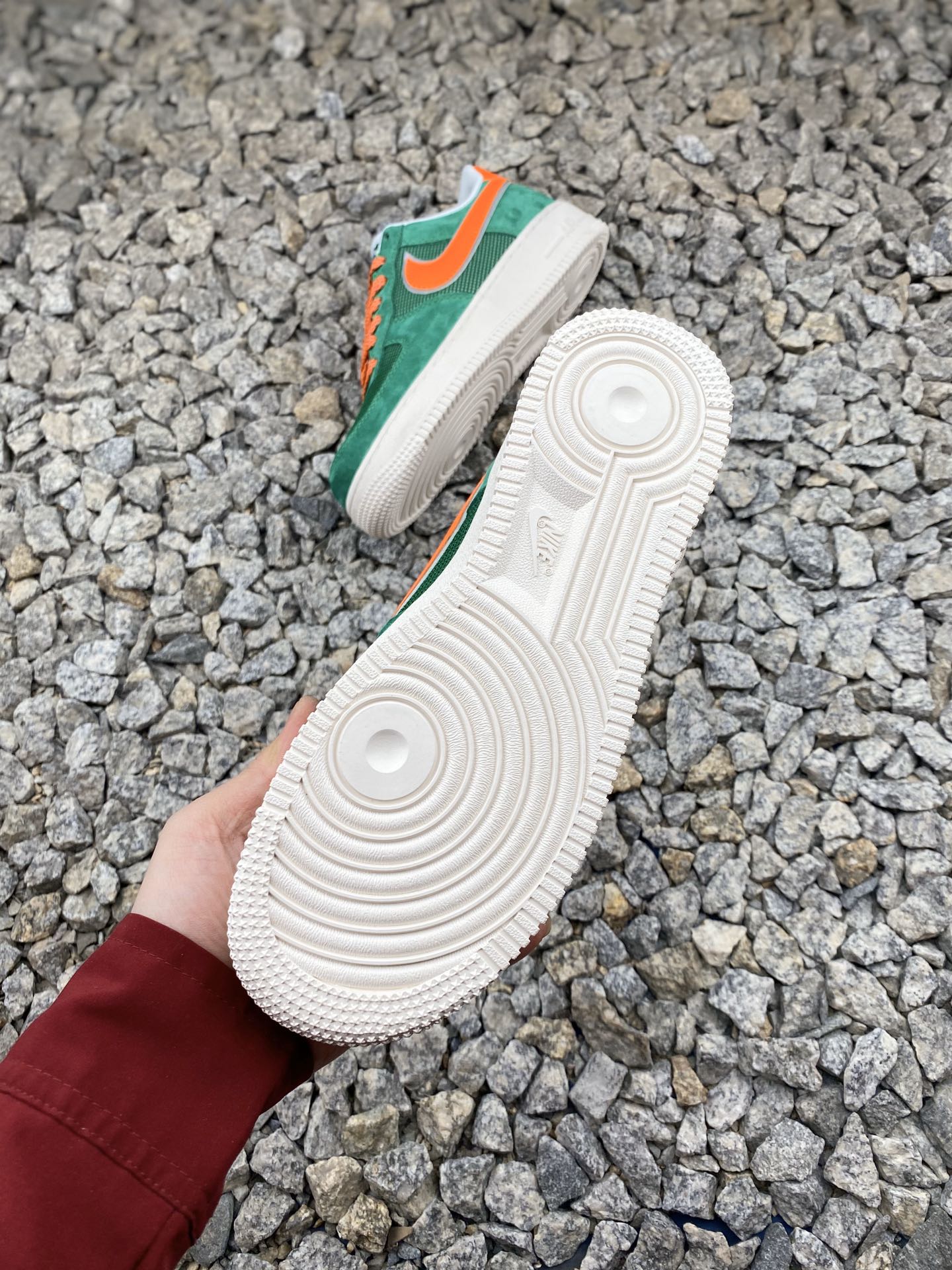 190 Stranger Things x Nike Air 1'07 Low ”Hawkins High”  怪奇物语联名空军一号低帮休闲板鞋  CU9225-300
