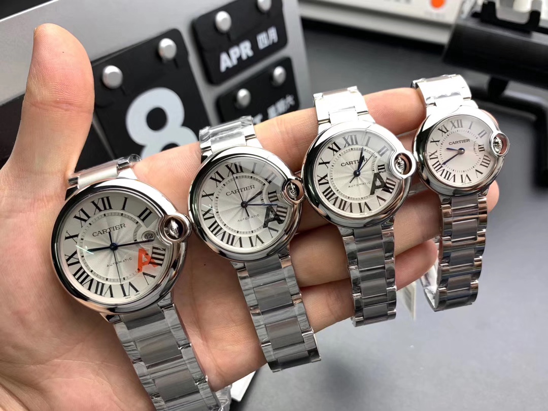 Cartier 蓝气球42mm 36mm 33mm 28mm