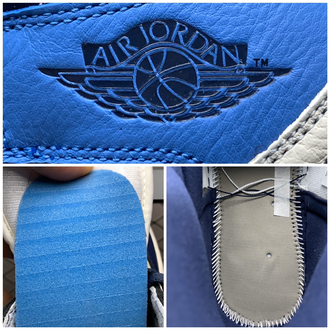 300  Air Jordan Retro High OG ” Obsidian ” 黑曜石蓝脚趾 555088-140