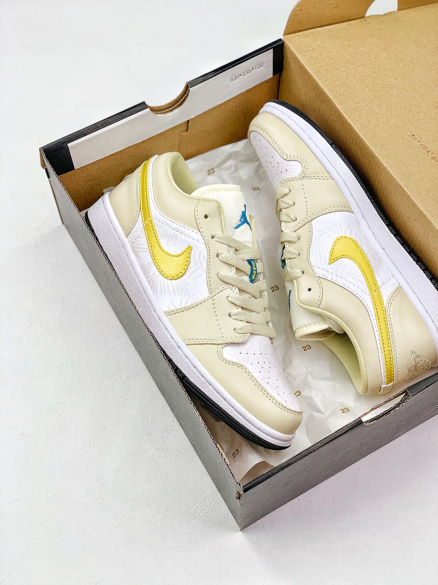 220 Air Jordan 1 Low  头层小牛皮  CK3022-107