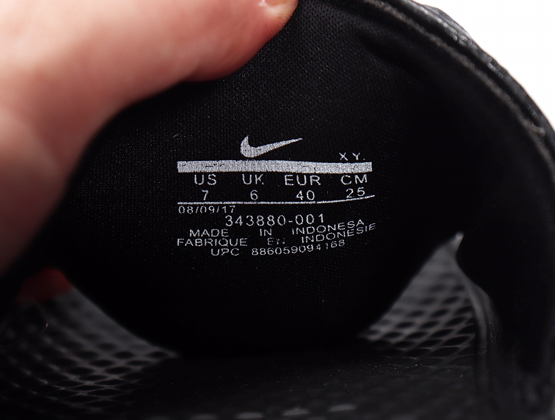 70 Nike Benassi JDI LTD 耐克一字拖 343880-001 全黑 Just do it GD权志龙同款夏季沙滩软底凉拖