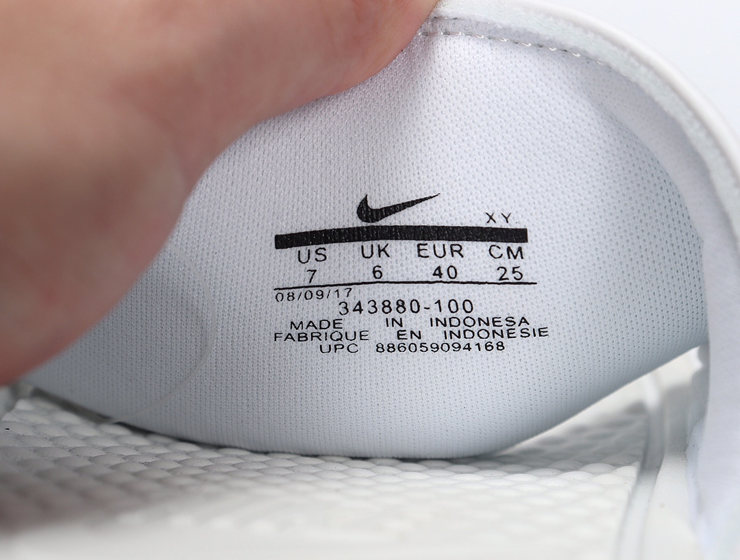 70 Nike Benassi JDI LTD 耐克一字拖 343880-100 白银 GD权志龙同款夏季沙滩软底凉拖