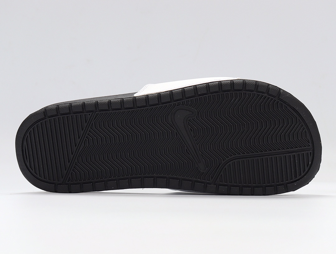 70 Nike Benassi JDI LTD 耐克一字拖 343880-100 黑白 GD权志龙同款夏季沙滩软底凉拖