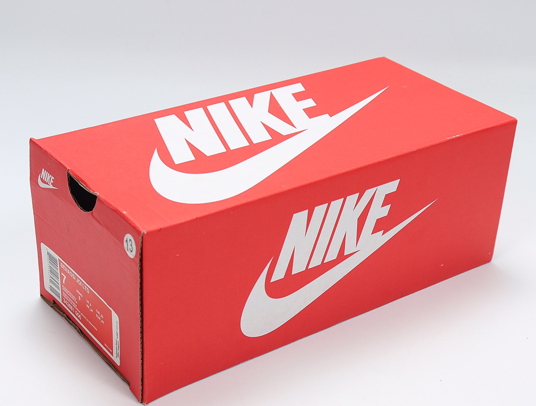 70 Nike Benassi JDI LTD 耐克一字拖 343881-006 黑底 黑白拼接 红勾 GD权志龙同款夏季沙滩软底凉拖