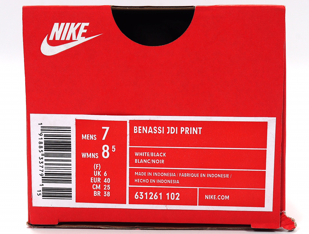 70 Nike Benassi JDI LTD 耐克一字拖 631261-102 白Just do it GD权志龙同款夏季沙滩软底凉拖