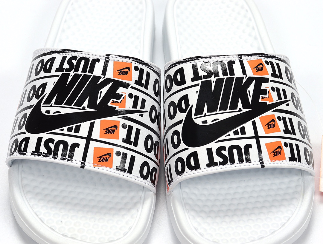 70 Nike Benassi JDI LTD 耐克一字拖 631261-102 白Just do it GD权志龙同款夏季沙滩软底凉拖
