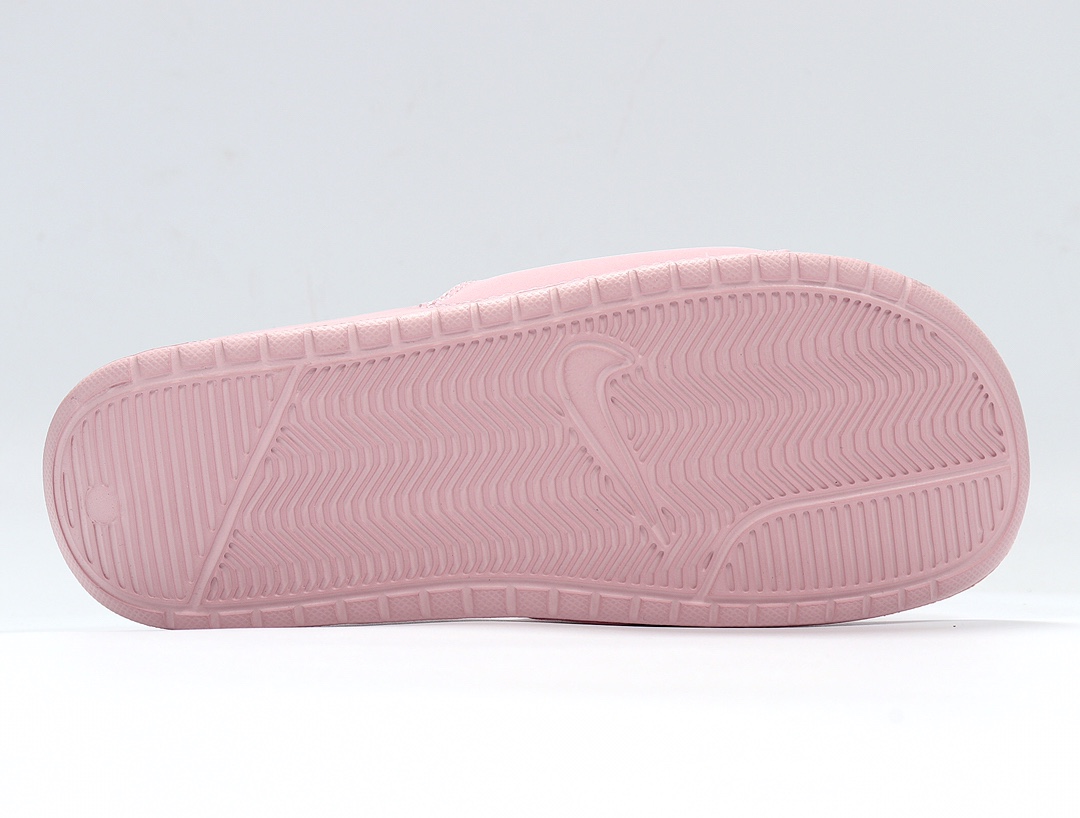 70 Nike Benassi JDI LTD 耐克一字拖 343881-614 全粉 GD权志龙同款夏季沙滩软底凉拖