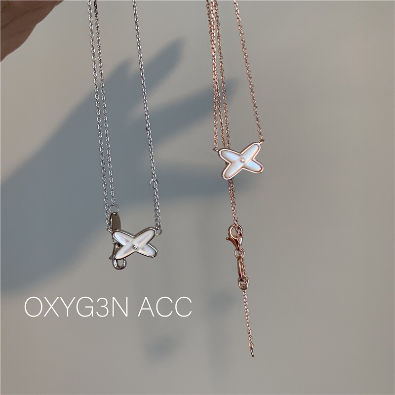 NO:661494,ch@umet Shangmei Jewelry, a lifelong bond, crossed white shell set, please look out for us, we are curved shells, Shangmei19860909ch@umet尚美珠宝 缘系一生 交叉白贝套装 请认准我们是有弧度的贝壳哈,尚美,Jewelry