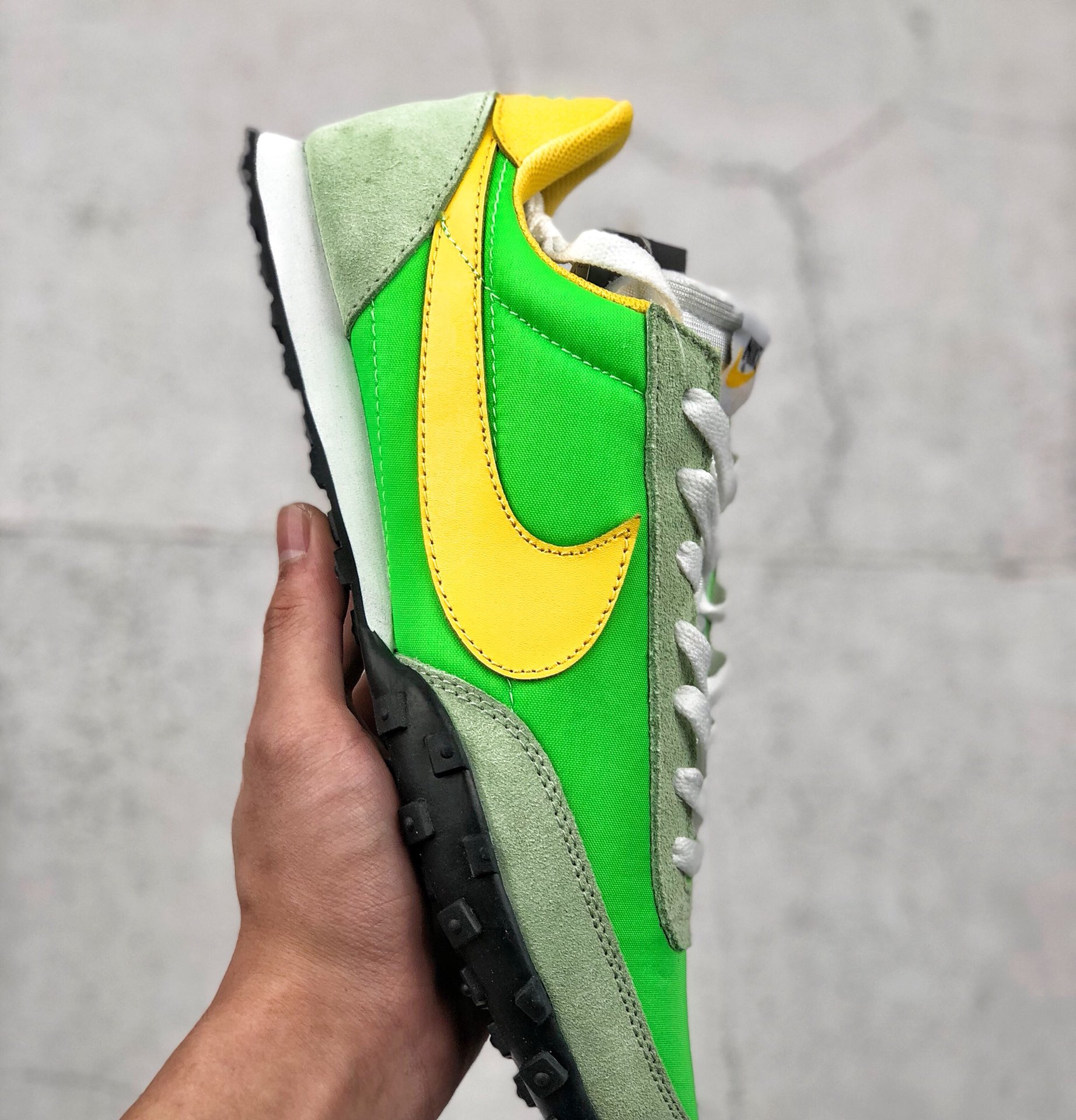 170 NIKE WAFFLE RACER 2 牛油果绿 华夫饼干鞋底复古慢跑步鞋 CU9080-002 公司级做工