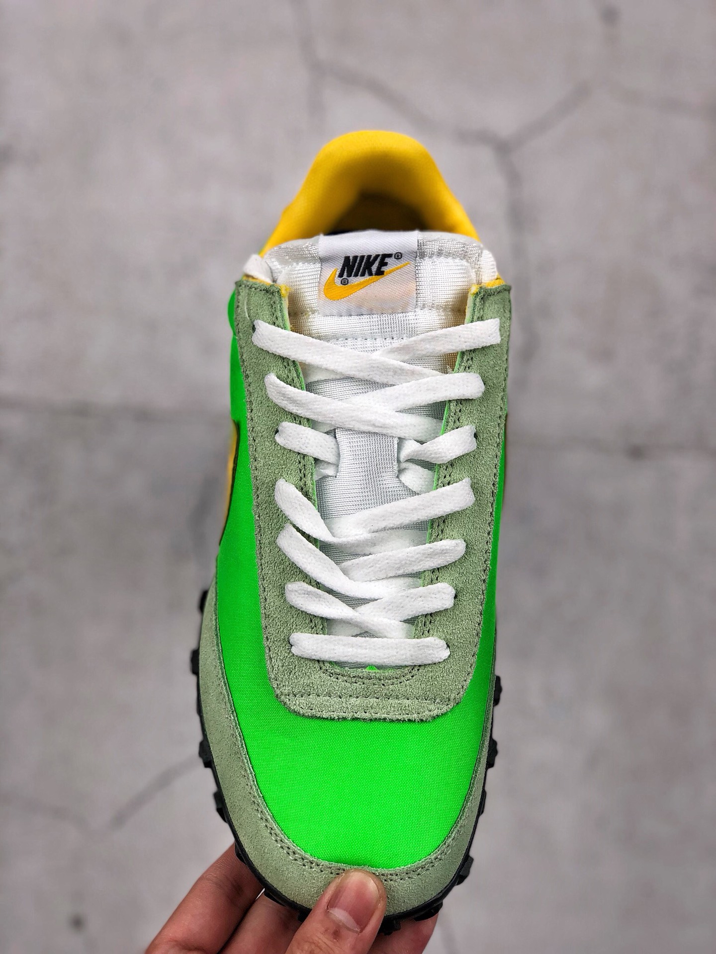 170 NIKE WAFFLE RACER 2 牛油果绿 华夫饼干鞋底复古慢跑步鞋 CU9080-002 公司级做工