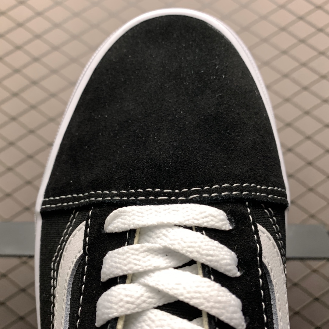 150 第四轮补货出 Vans 万斯 Classic Old Skool 19款全新翻盖盒 柬埔寨CLK钢印 百年经典黑白硫化低帮休闲板鞋