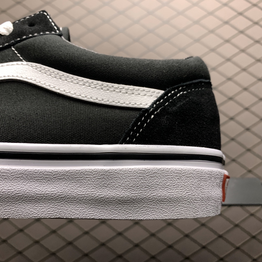 150 第四轮补货出 Vans 万斯 Classic Old Skool 19款全新翻盖盒 柬埔寨CLK钢印 百年经典黑白硫化低帮休闲板鞋