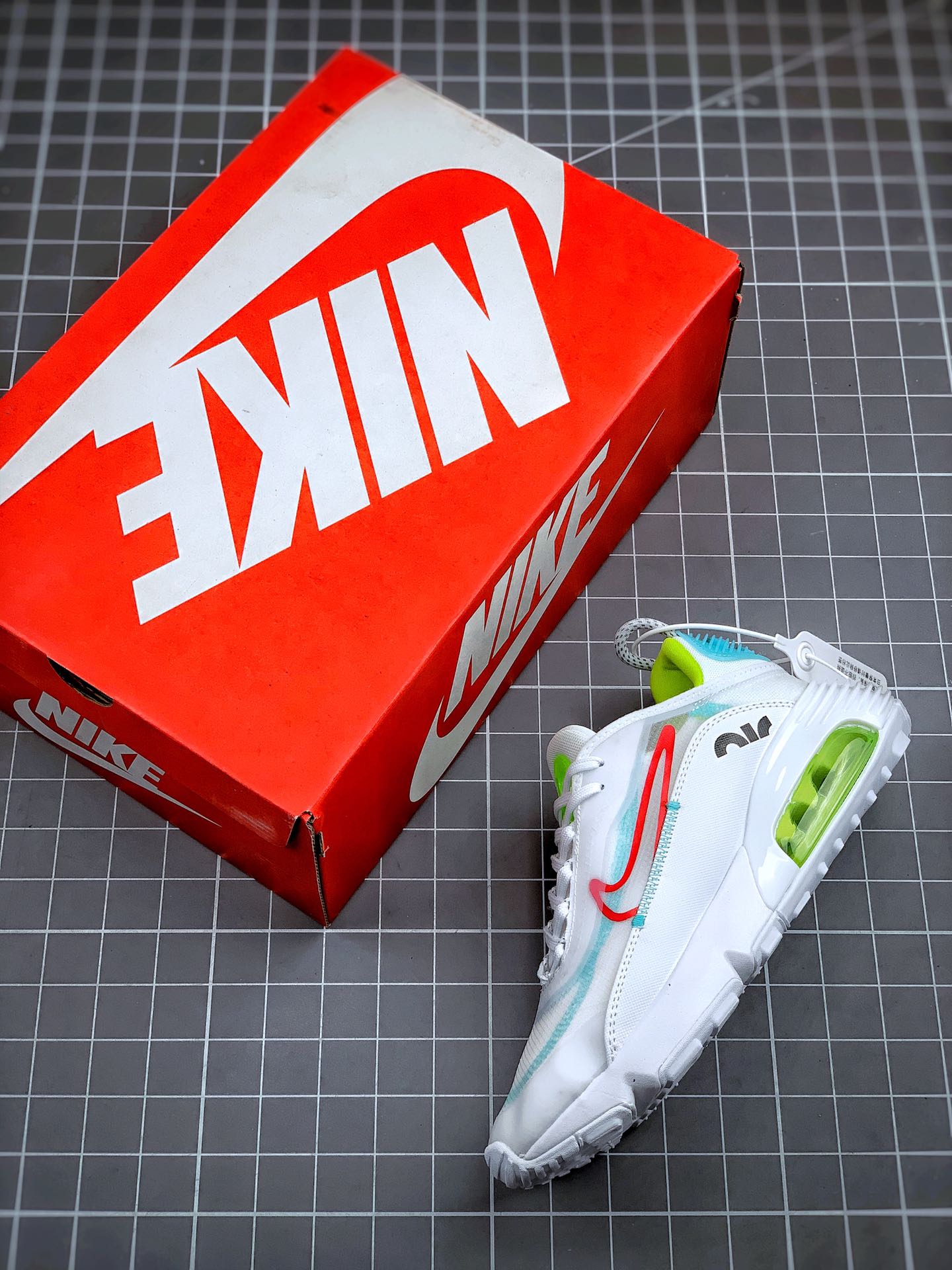 190 AirMax 2090 官网强力主推  客供真实压强气垫 原盒原标专柜一致 CT7695-106