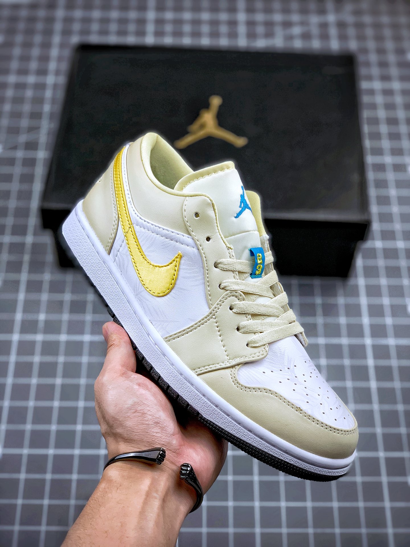 220 Air Jordan 1 Low 柠檬黄 公司原鞋购回重新打版开模  CK3022-004