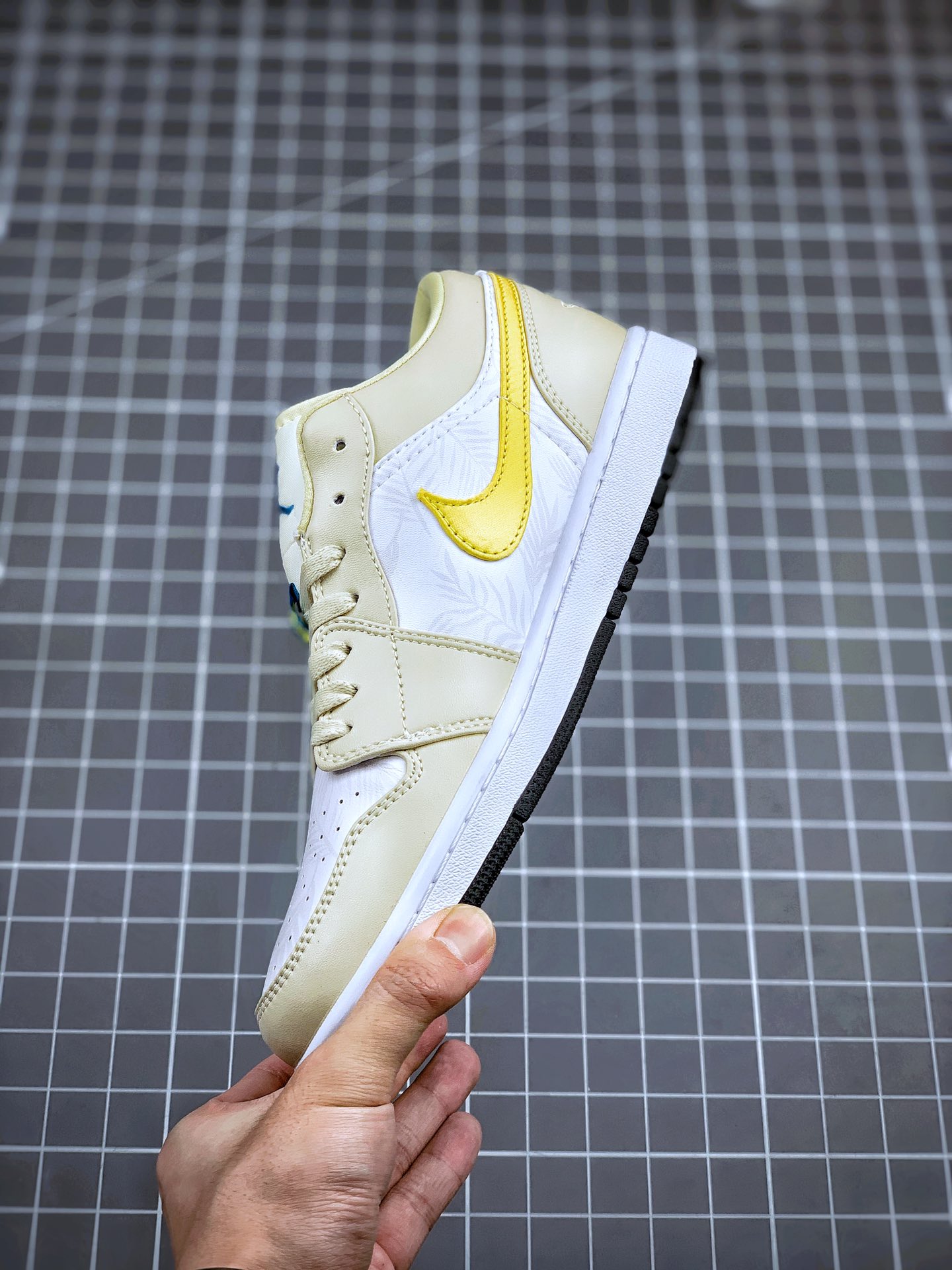 220 Air Jordan 1 Low 柠檬黄 公司原鞋购回重新打版开模  CK3022-004