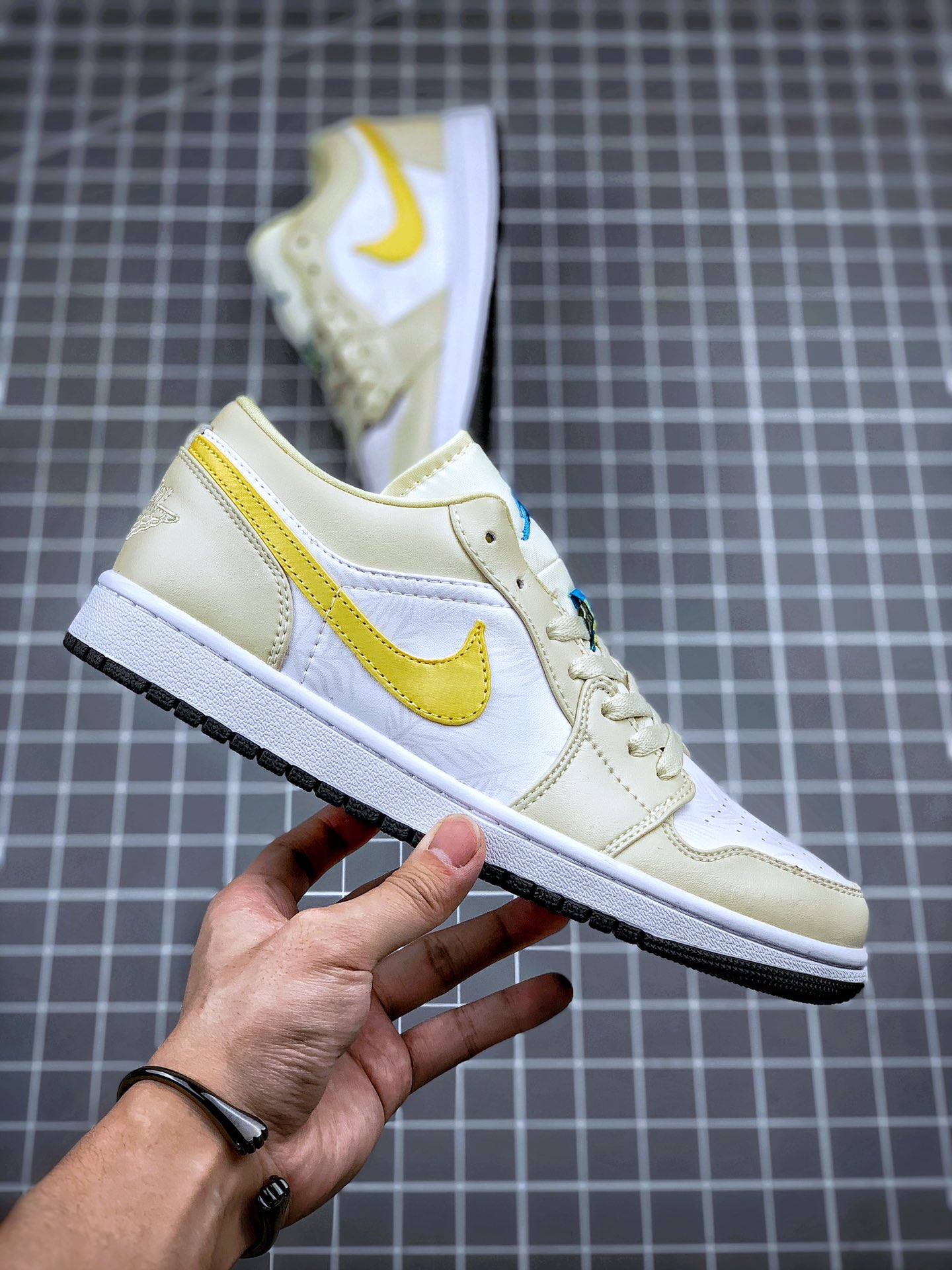 220 Air Jordan 1 Low 柠檬黄 公司原鞋购回重新打版开模  CK3022-004