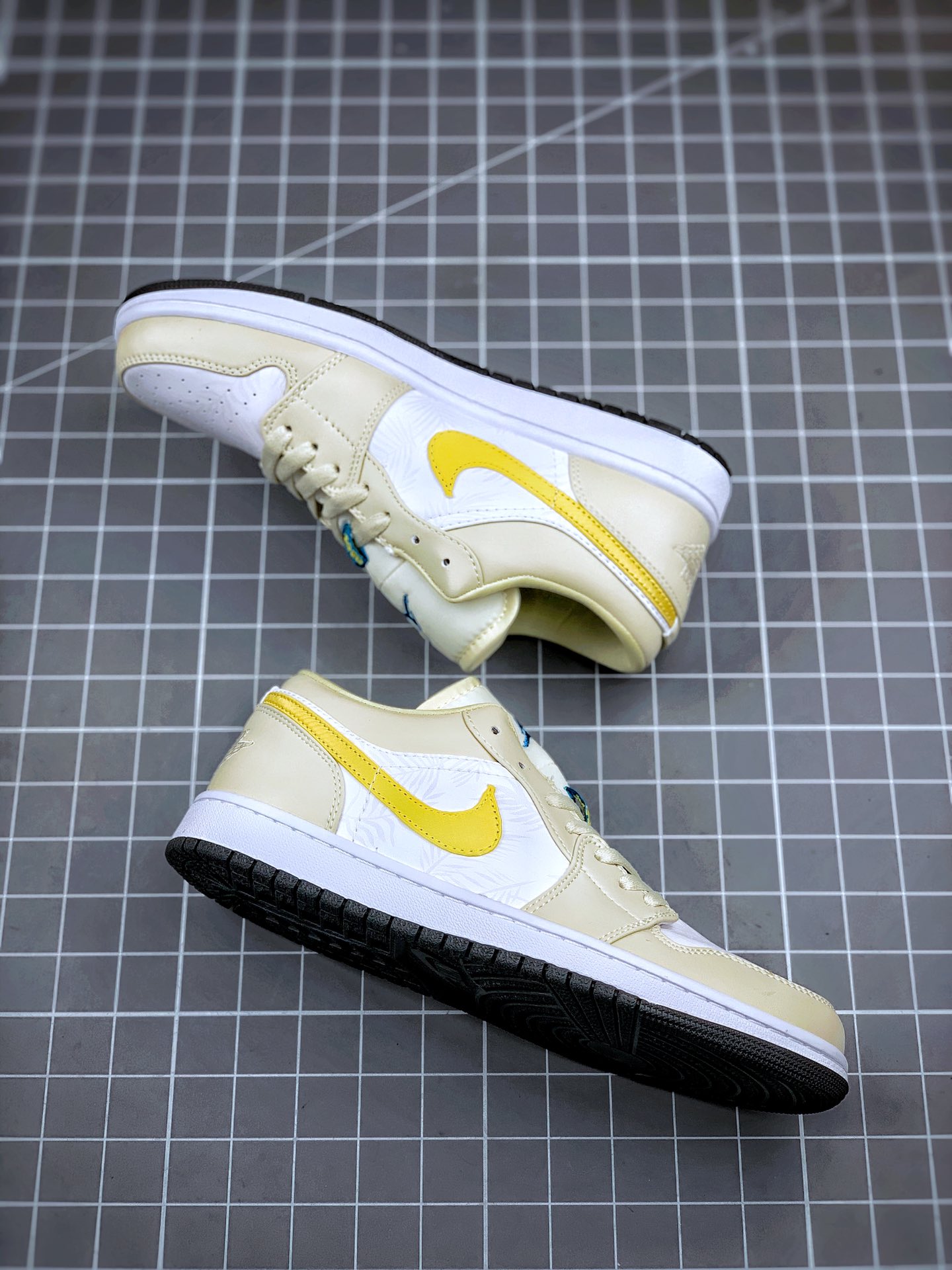 220 Air Jordan 1 Low 柠檬黄 公司原鞋购回重新打版开模  CK3022-004