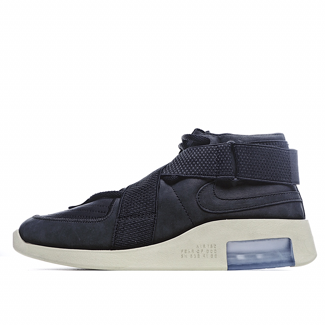 当红美潮奢牌 敬畏上帝 FOG x NK Air Fear Of God 1 超级鞋王 搭配原厂魔术贴 绑带 采用原厂优质牛八戈材质 原档案大底内置气垫 全网独家私模 细节用料均可代表全网最高标准细节实拍可鉴定请认准