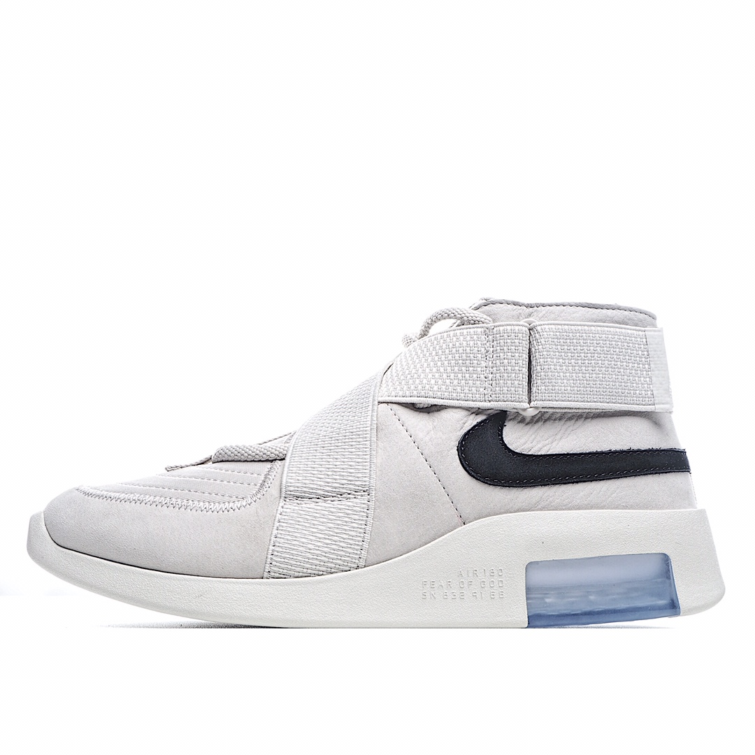 当红美潮奢牌 敬畏上帝 FOG x NK Air Fear Of God 1 超级鞋王 搭配原厂魔术贴 绑带 采用原厂优质牛八戈材质 原档案大底内置气垫 全网独家私模 细节用料均可代表全网最高标准细节实拍可鉴定请认准