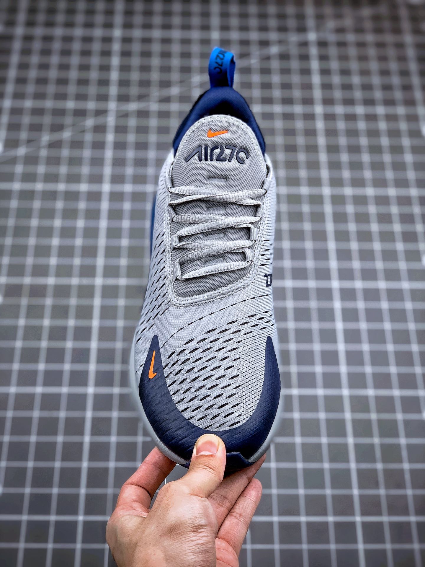220 Air Max 270 灰蓝橙 官网强力操作主推 943345-015